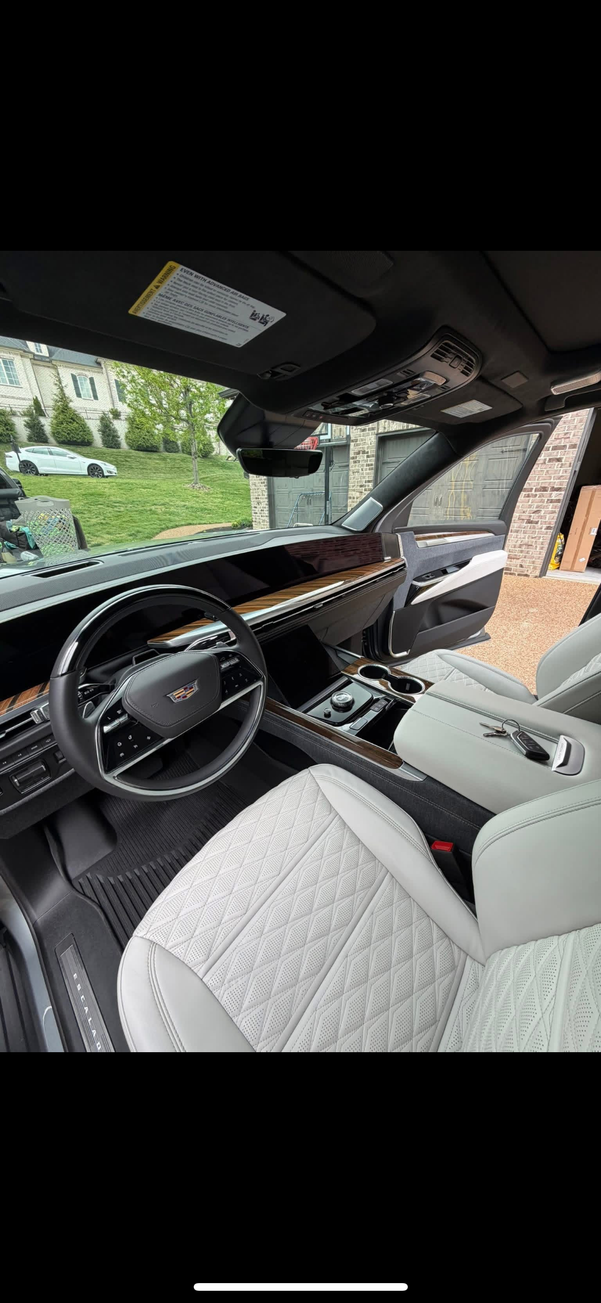 Interior before clean